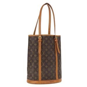 LOUIS VUITTON Monogram Bucket GM Shoulder Bag M42236 LV Auth 159668